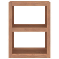 Produktbild för Sidobord 45x30x60 cm massiv teak