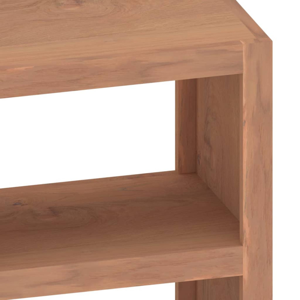Produktbild för Sidobord 45x30x60 cm massiv teak