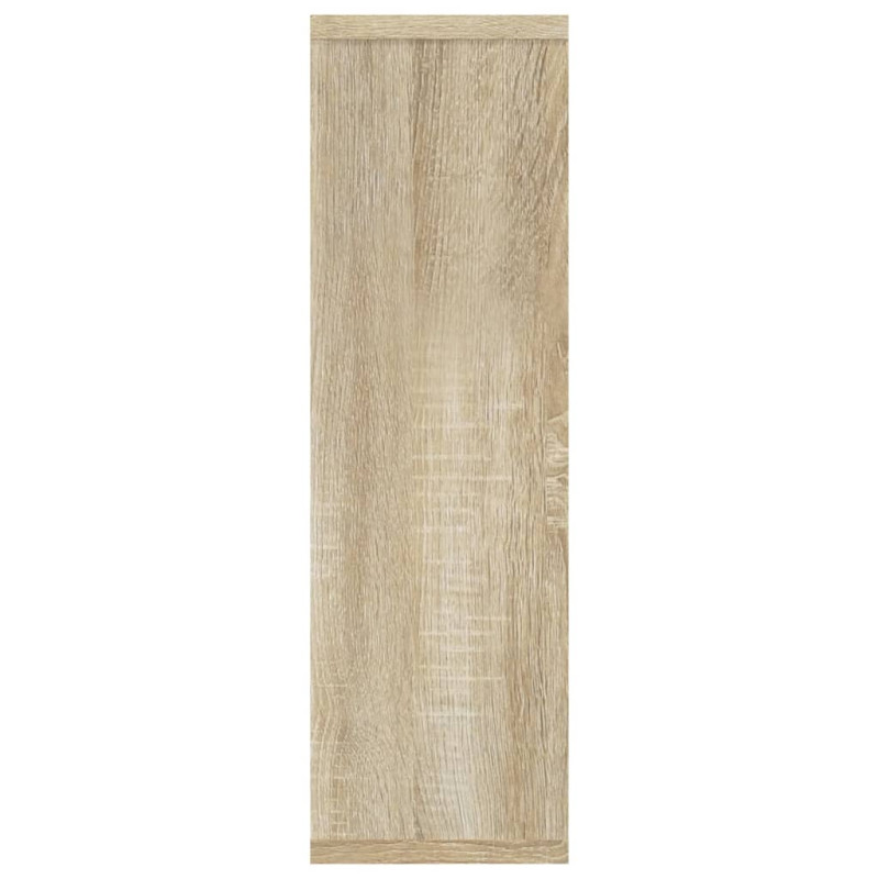 Produktbild för Vägghylla sonoma-ek 85x16x52,5 cm konstruerat trä