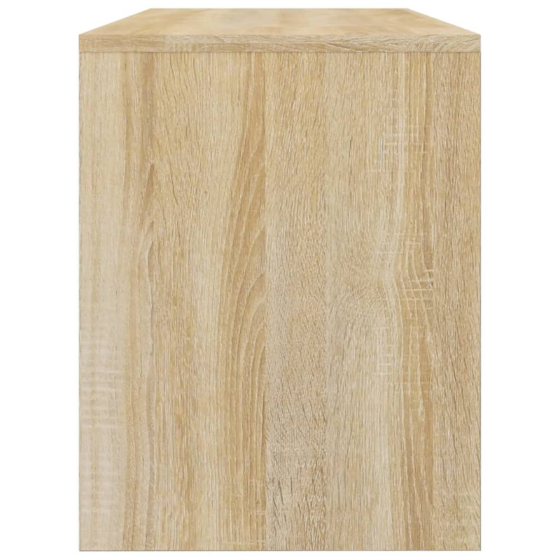 Produktbild för Sminkpall sonoma-ek 70x35x45 cm konstruerat trä