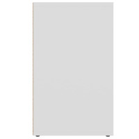 Miniatyr av produktbild för Skoskåp vit 52,5x30x50 cm