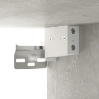 Miniatyr av produktbild för Skoskåp betonggrå 52,5x30x50 cm