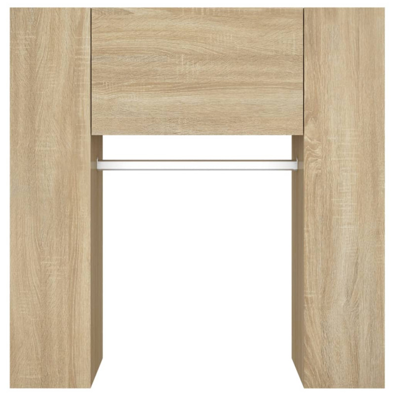 Produktbild för Hallskåp sonoma-ek 97,5x37x99 cm konstruerat trä