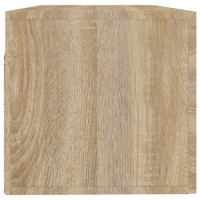 Produktbild för Väggskåp sonoma-ek 100x36,5x35 cm konstruerat trä