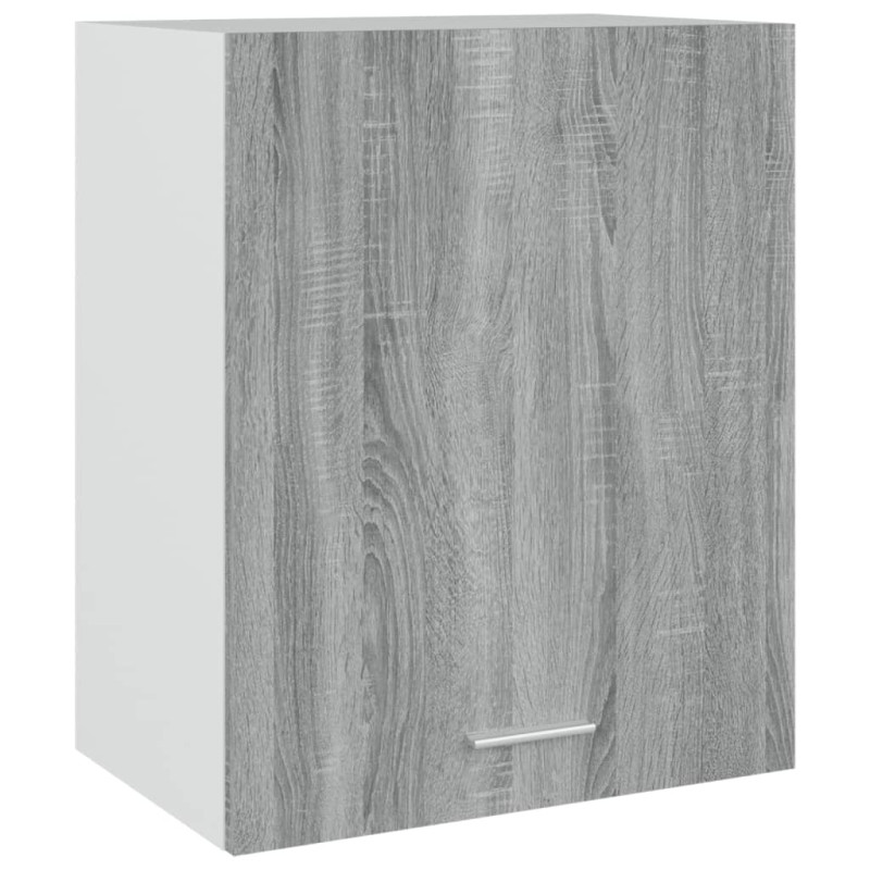 Produktbild för Väggskåp grå sonoma 50x31x60 cm konstruerat trä