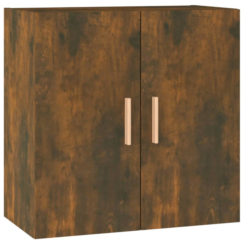 Produktbild för Väggskåp rökfärgad ek 60x30x60 cm konstruerat trä