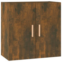 Produktbild för Väggskåp rökfärgad ek 60x30x60 cm konstruerat trä