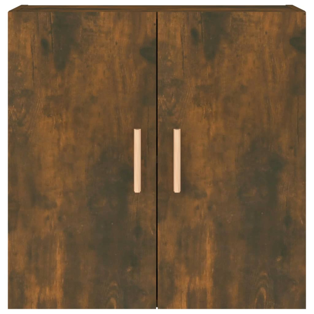 Produktbild för Väggskåp rökfärgad ek 60x30x60 cm konstruerat trä