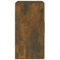 Produktbild för Väggskåp rökfärgad ek 60x30x60 cm konstruerat trä