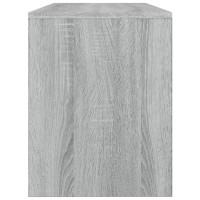 Miniatyr av produktbild för Sminkpall grå sonoma 70x35x45 cm konstruerat trä