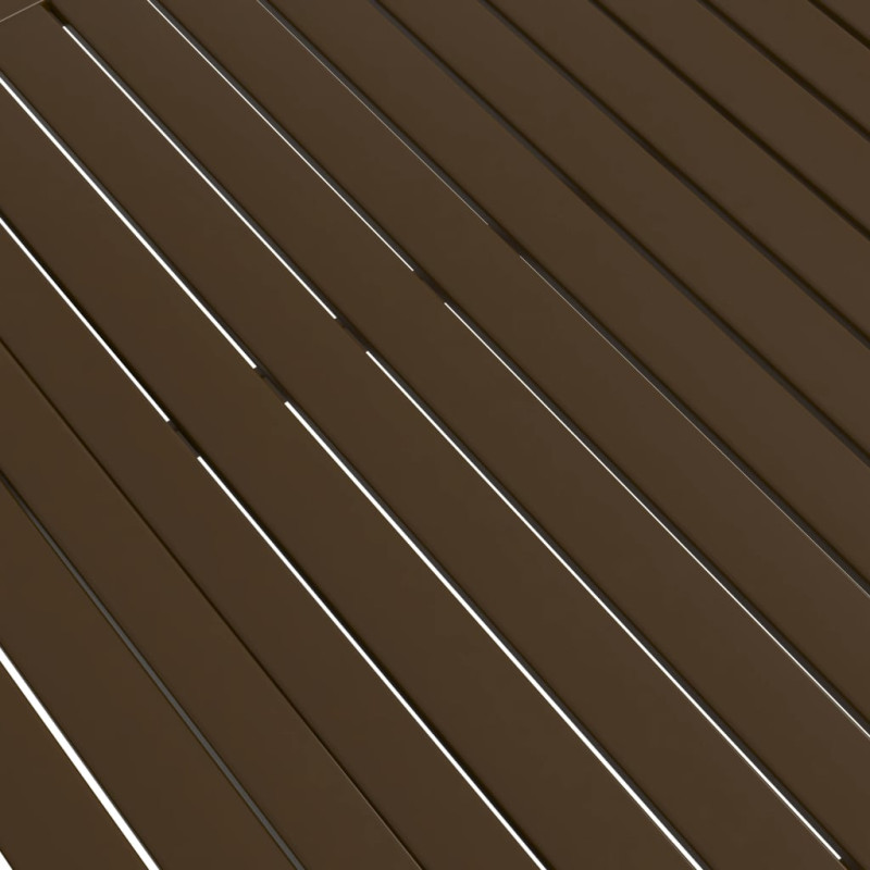 Produktbild för Trädgårdsbord 140x80x72 cm stål
