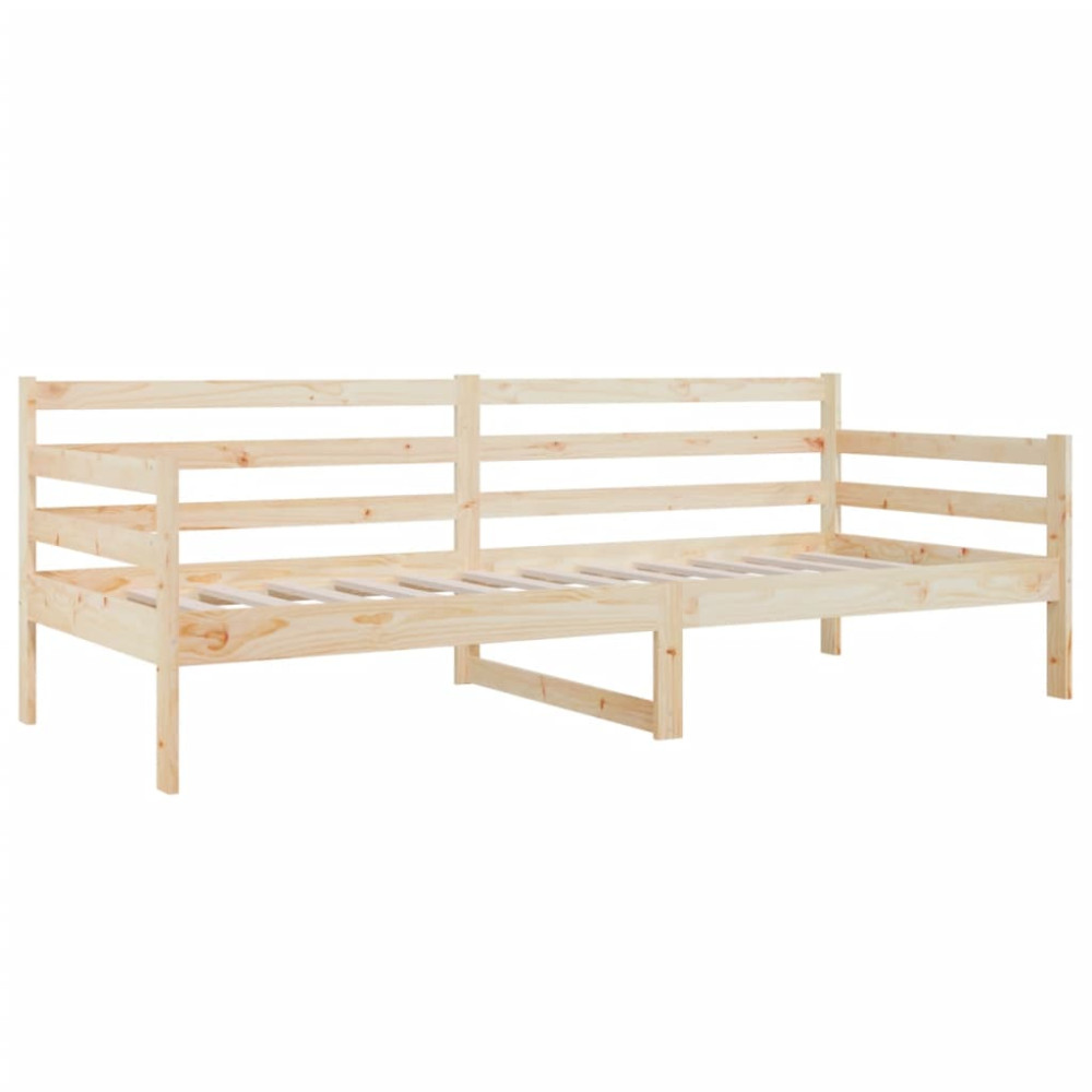 Produktbild för Dagbädd utan madrass 90x190 cm massiv furu