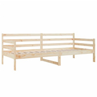 Produktbild för Dagbädd utan madrass 90x190 cm massiv furu