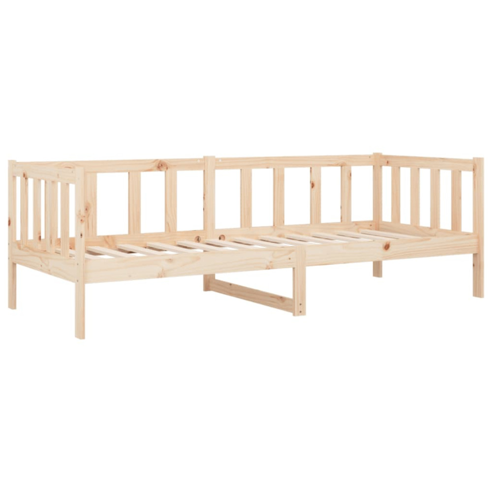 Produktbild för Dagbädd utan madrass 90x190 cm massiv furu
