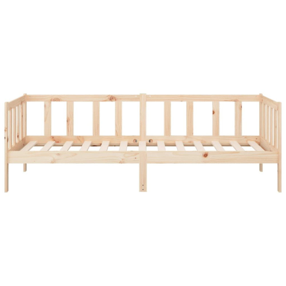 Produktbild för Dagbädd utan madrass 90x190 cm massiv furu