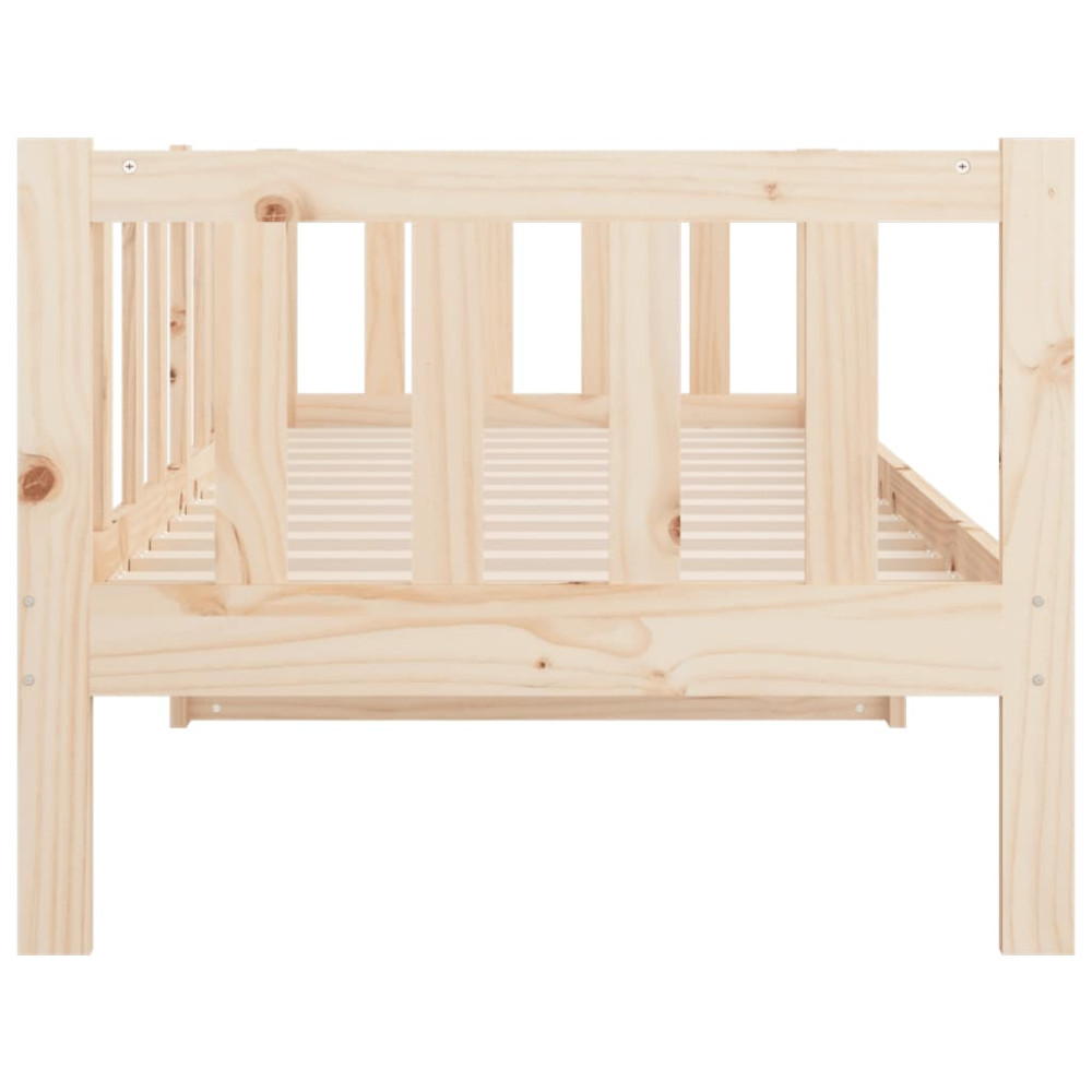 Produktbild för Dagbädd utan madrass 90x190 cm massiv furu