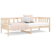 Produktbild för Dagbädd utan madrass 90x190 cm massiv furu