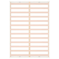 Produktbild för Sängram vit 120x200 cm massivt trä