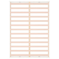 Produktbild för Sängram vit 140x200 cm massivt trä