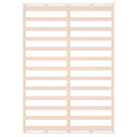 Produktbild för Sängram massiv furu 135x190 cm vit