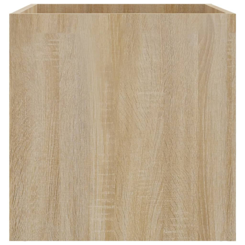 Produktbild för Odlingslåda sonoma ek 40x40x40 cm konstruerat trä