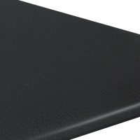 Produktbild för Väggpaneler 12 st svart 30x30 cm konstläder 0,54 m²