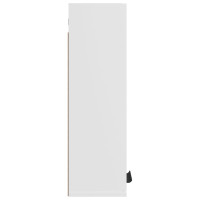 Produktbild för Badrumsskåp väggmonterat vit 32x20x67 cm