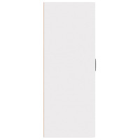 Produktbild för Väggskåp vit 69,5x34x90 cm konstruerat trä