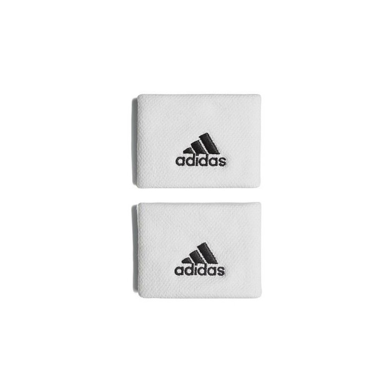 Produktbild för ADIDAS Wristband Small 2-pack White