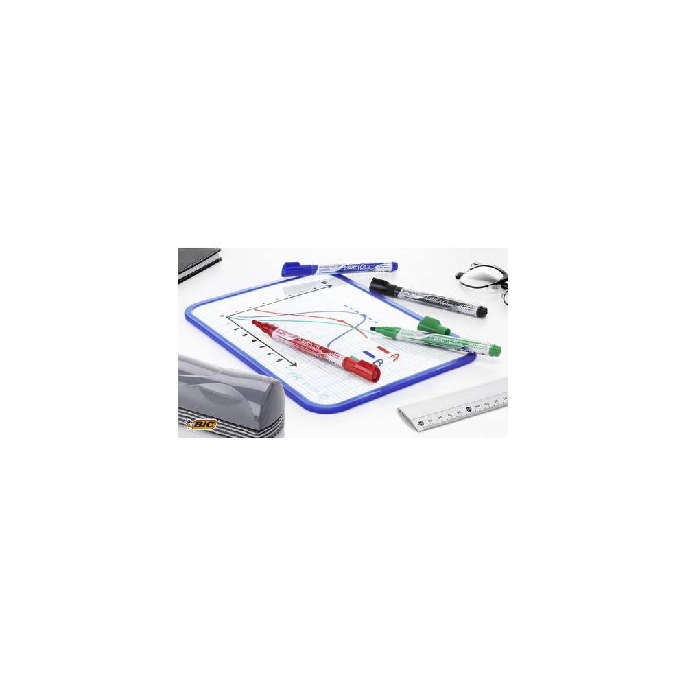 Produktbild för Whiteboardpenna BIC Velleda liq B12 blå