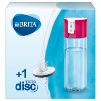 Brita Brita Fill&Go Bottle Filtr Pink Vattenfilterflaska Rosa, Transparent