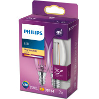 Philips 2-pack LED E14 Kron 2W (25W) K
