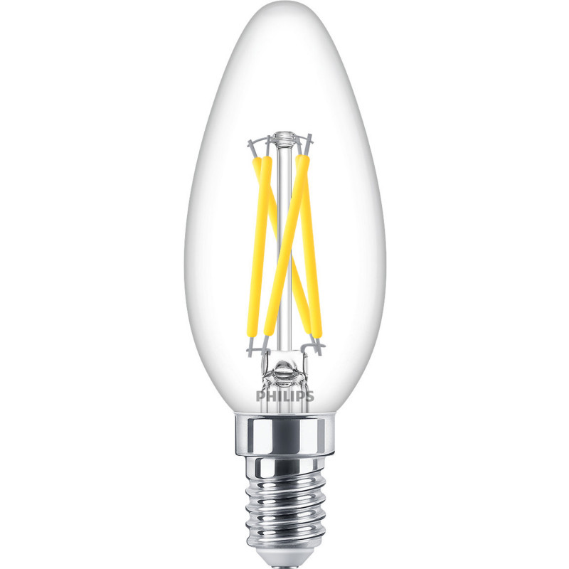Produktbild för LED E14 Kron 2,5W (25W) Klar Dim WarmGlow 340