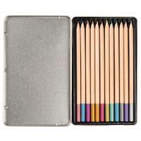 Produktbild för Walther wooden pencils metallic 12 pcs