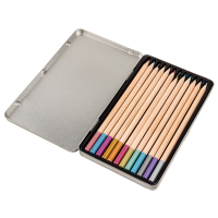 Produktbild för Walther wooden pencils metallic 12 pcs