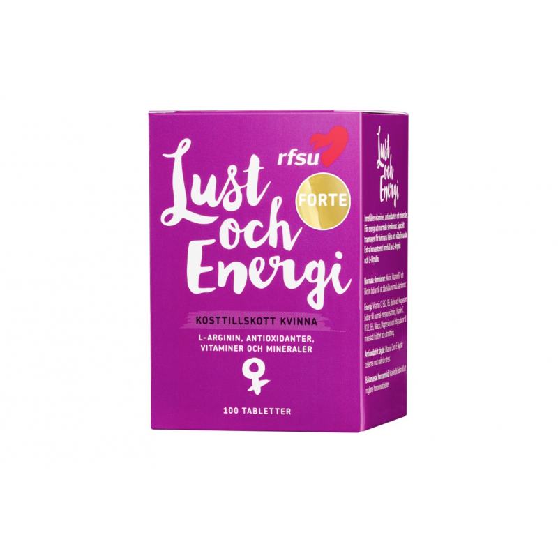 Produktbild för Lust & Energi Kvinna 100st