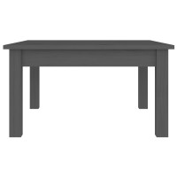 Miniatyr av produktbild för Soffbord grå 55x55x30 cm massiv furu