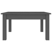Miniatyr av produktbild för Soffbord grå 55x55x30 cm massiv furu