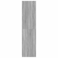 Produktbild för Garderob grå sonoma 100x50x200 cm konstruerat trä