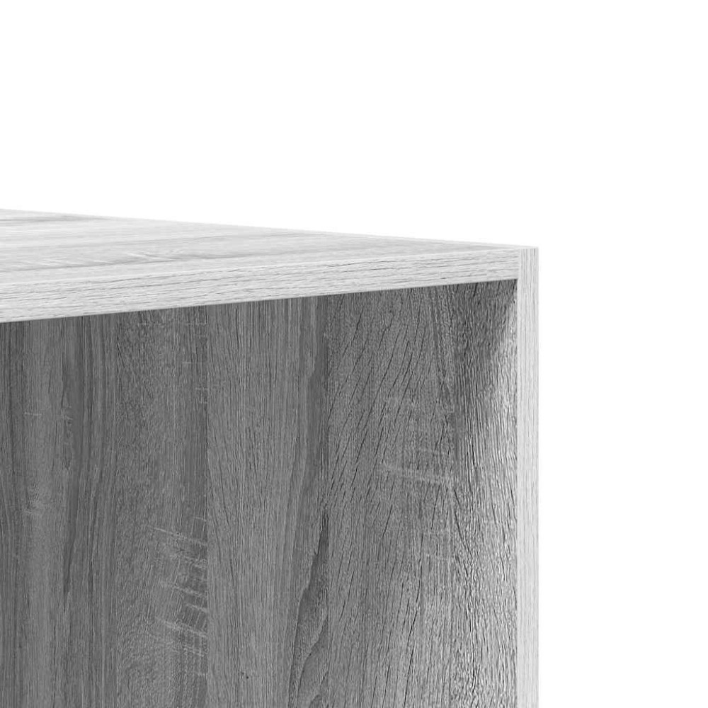 Produktbild för Garderob grå sonoma 100x50x200 cm konstruerat trä