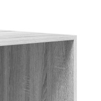 Produktbild för Garderob grå sonoma 100x50x200 cm konstruerat trä