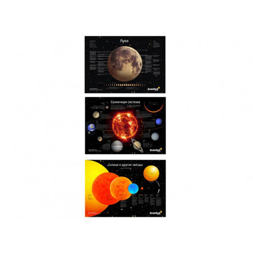 Levenhuk (RU) Levenhuk Space Posters Set