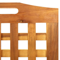 Produktbild för Rumsavdelare 4 paneler 162x2x115 cm massivt akaciaträ