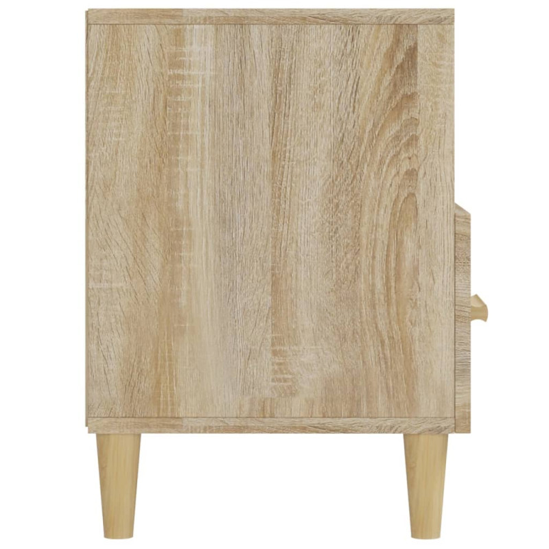 Produktbild för Tv-bänk sonoma-ek 102x36x50 cm konstruerat trä
