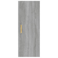 Miniatyr av produktbild för Väggskåp grå sonoma 34,5x34x90 cm konstruerat trä