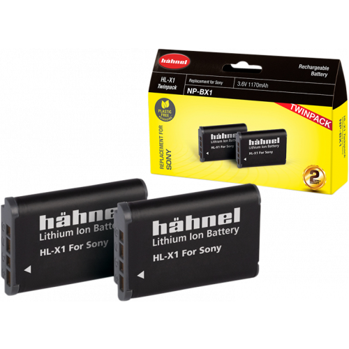 HÄHNEL Hähnel Battery Sony HL-X1 / NP-BX1 Twin Pack