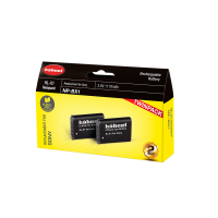Miniatyr av produktbild för Hähnel Battery Sony HL-X1 / NP-BX1 Twin Pack