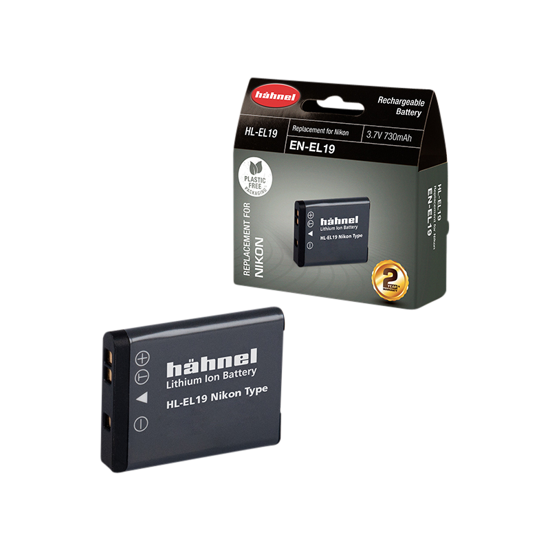 Produktbild för Hähnel Battery Nikon HL-EL19 / EN-EL19