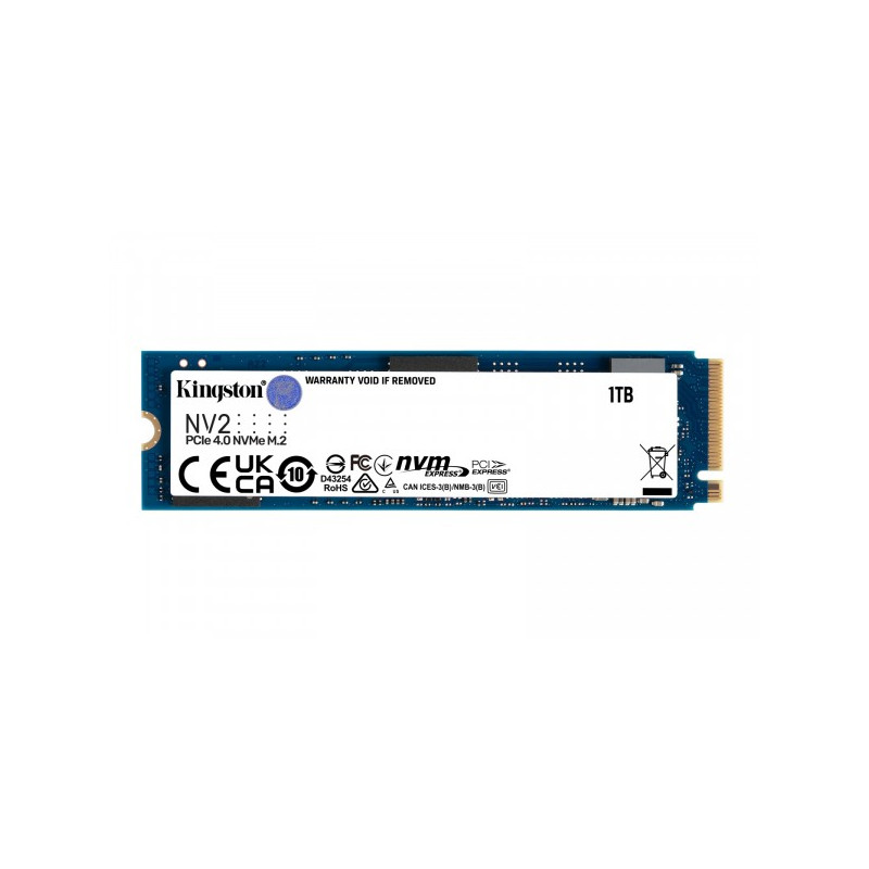 Produktbild för Kingston Technology NV2 M.2 1000 GB PCI Express 4.0 NVMe