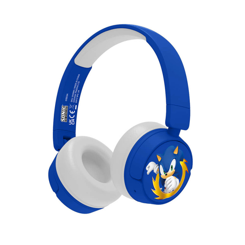 Produktbild för SONIC Headphone On-Ear Junior Wireless 85dB/95dB Sharing Aux